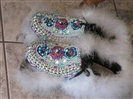 Feather shoes